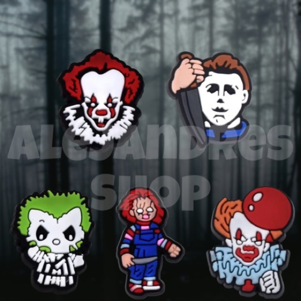 Horror Croc Shoe Charms